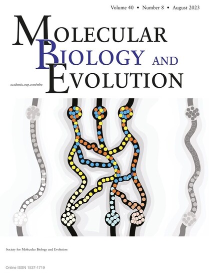 In a social context, host microbiomes can be shared among individuals. Paths represent the evolution of gut bacteria over time. Along the central paths, three distinct microbiomes are being transmitted among hosts, leading to similar bacterial evolution among them.